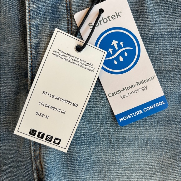 JUDY BLUE TUMMY CONTROL RAW HEM CUFF SHORTS NWT - Picture 4 of 7